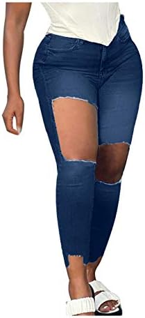 חצאית מכנסיים לנשים מקרית קיץ מותן ג 'ינס ג' ינס קרוע מקרית גבוהה נשים מכנסי קז ' ואל 3 ד בעלי החיים דפוס