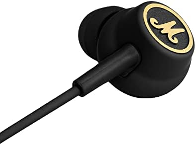 Marshall Mode Eq Wired אוזניות באוזניים - שחור ופליז
