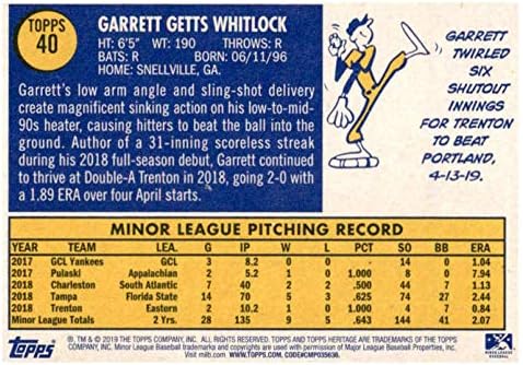 2019 Topps Heritage Morious