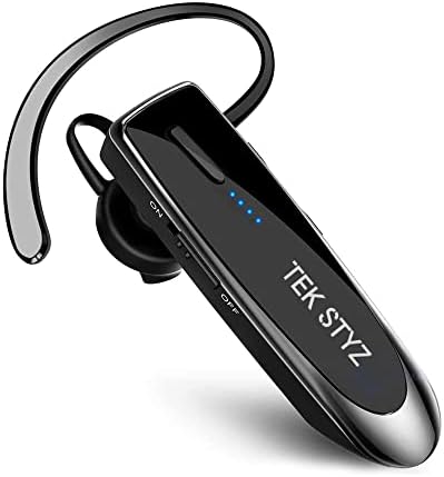 אוזניות Tek Styz התואמות ל- Dell XPS 13 9365 באוזן Bluetooth 5.0 אוזנית אלחוטית, IPX3 אטומה למים, מיקרופונים כפולים,