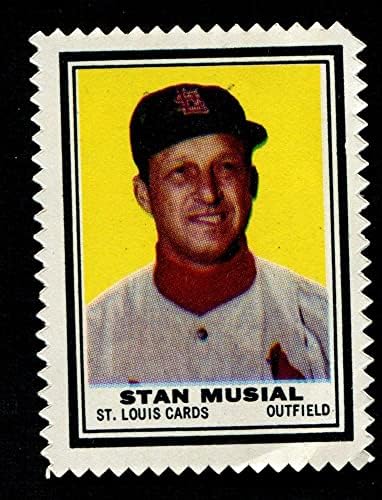 1962 Topps Stan Musial St. Louis Cardinals Ex/MT Cardinals