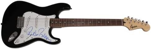 ריצ 'רד ברנסון חתם על חתימה בגודל מלא פנדר שחור סטראטוקסטר גיטרה חשמלית עם ג' יימס ספנס מכתב אותנטיות ג 'יי. אס. איי
