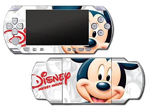קרטון מיקי מאוס קרטון אפי הממלכה לבבות 3D משחק וידאו ויניל מדבקות עור ויניל עור עבור Sony PSP פלייסטיישן נייד שמור מקורי
