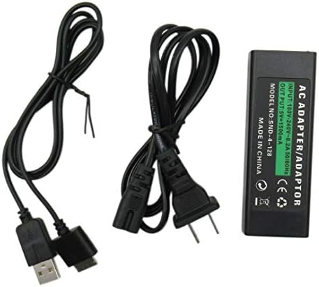 Xspeedonline AC 100-240 V עד DV 5V 1500MA מתאם כוח AC מתאם עבור Sony PlayStation PSP PSP GO