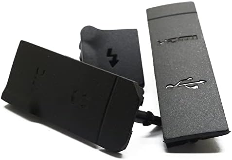 Dagijird 3PCS ממשק חדש כובע USB AV OUT HDMI כיסוי גומי אבק אבק תיקון עור עבור CANON EOS 5D Mark IV 5D4