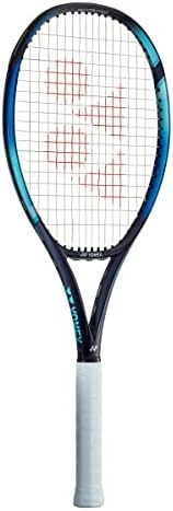 Yonex ezone 100sl Sky Sky Tennis Tennis Rakipt - חוטם עם חוט מחבט מעי סינטטי בבחירת הצבעים שלך - דפוס מיתר 16x18 לבקרת
