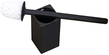 מברשת אסלה של גוג'ם שחור מברשת אסלה מינימליסטית יצירתית 304 מברשת נירוסטה מברשת טואלט נירוסטה קיר רכוב על אמבטיה