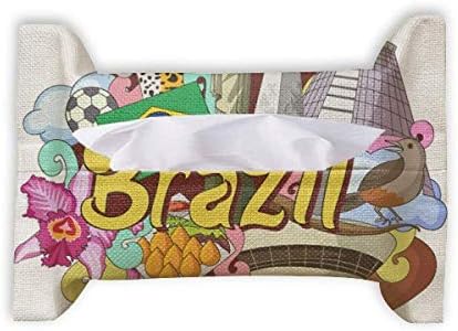 אוסקר אוסקר נימאייר ברזיל גרפיטי מגבת נייר שקית רקמות פנים מפית