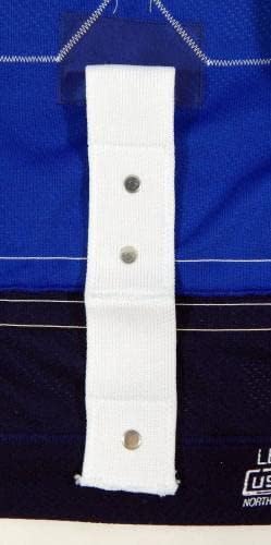 2001-02 סנט לואיס בלוז אנדריי טרושינסקי 33 משחק הונפק כחול ג'רזי DP12063 - משחק משומש גופיות NHL