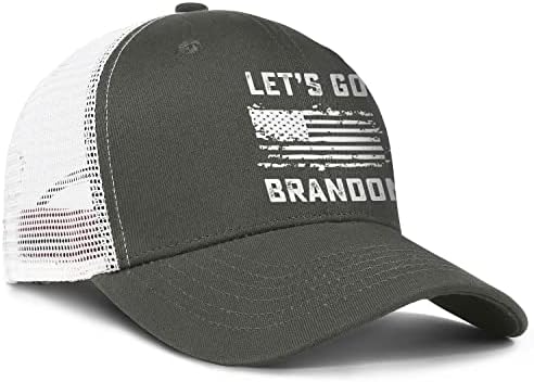 כובעי בייסבול של ברנדון לגברים לנשים-מגניב רשת חוף השמש כובע סנאפבק מתכוונן