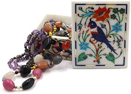 גלריית טאג 'קופסת תכשיטים דקורטיבית מגולפת יד טבעית