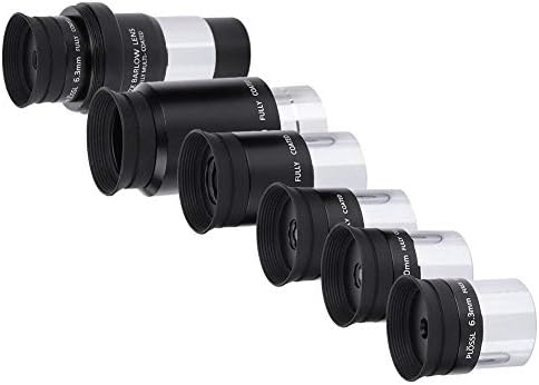 עיניים של טלסקופ מקסמארט, עדשת ברלו 2x טלסקופ + Plossl 6.3 ממ/10 ממ/12.5 ממ/20 ממ/32 ממ עיניים
