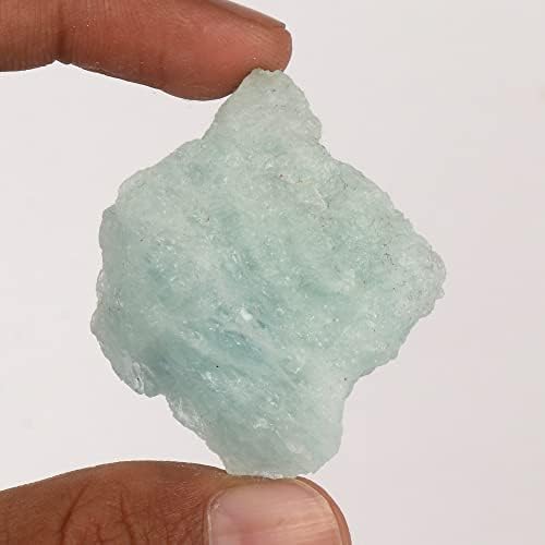Gemhub 187.7 CT טבעי מחוספס Sky Aquamarine Aquamarine Gemstone Roos
