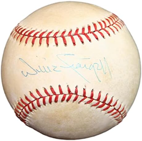 ווילי סטארג'ל חתום על בייסבול שודדי חתימה עם חתימה PSA/DNA AL87879 - כדורי בייסבול עם חתימה