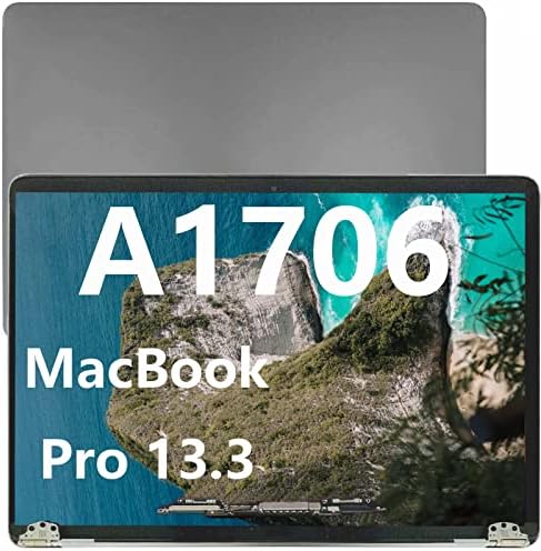 מסך החלפה 13.3 עבור MacBook Pro רשתית A1706 A1708 2560X1600 בסוף אמצע 2017 EMC 3071 EMC 3163 EMC 3164 מלא הרכבת מסך LED