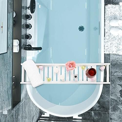 מדף אמבט אמבט אמבט אמבטיה מדף אמבטיה מדף אמבטיה של DXBO במבוק מעץ