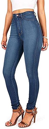 Andongnywell's High Rise Butt Lift Jeans Skinny Jens