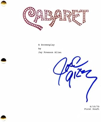 ג'ואל גריי חתום על חתימה חתימה קברט תסריט סרט מלא - אמן טקסים זוכה באוסקר, רשעים נדירים מאוד, שיקגו