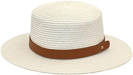 כובעי קש לנשים כובעי דלי קרם הגנה בקיץ כובעי מגן שמש מזדמנים כובעי חופשה רחבה שוליים כובע הגנה על UV חיצוני