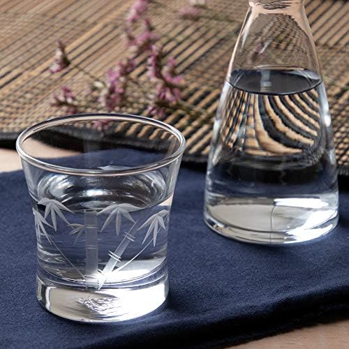東洋 佐々 木 ガラス Toyo Sasaki Glass 09126-75 זכוכית סאקה קרה, כוס קיריקו, במבוק קיריקו, מבטח מדיח כלים, מיוצר ביפן,