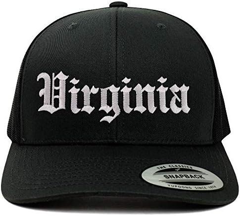 טרנדי הלבשה חנות וירג ' יניה המדינה ישן אנגלית 6 פנל נהג משאית רשת כובע