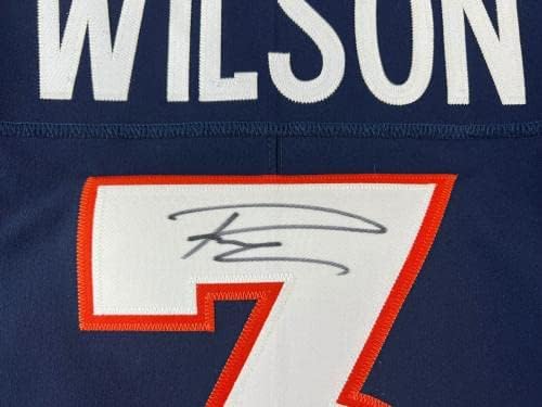ראסל ווילסון החתימה את נייקי האליטה האותנטית בשדה ג'רזי קנאים מוסמכים BL - גופיות NFL עם חתימה