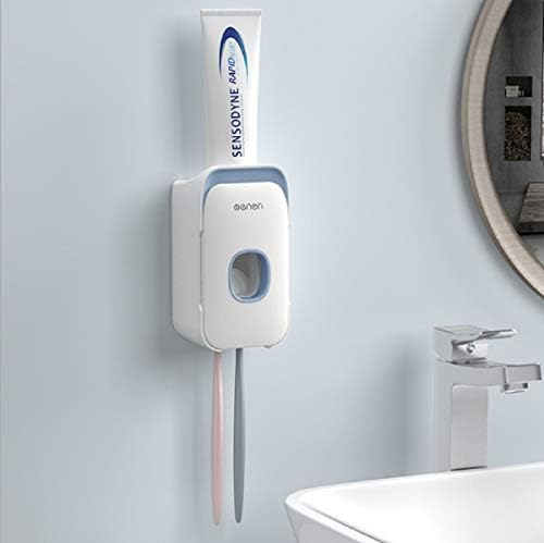 מתקן משחת שיניים אוטומטי של HopeHope, ספיחת משחת שיניים רכוב על קיר, אטום אבק מתאים לחדר האמבטיה המשפחתי
