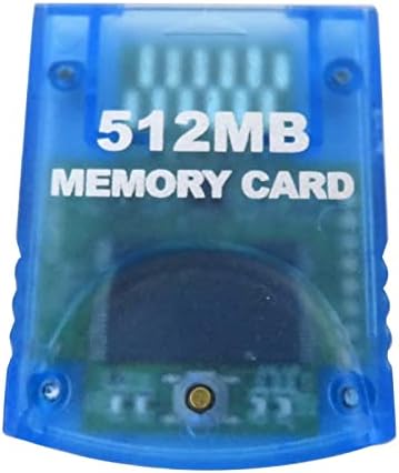 עבור נינטנדו/גיימקוב/וויי קונסולה אאוטספוט כחול 512 מגה בייט החלפת כרטיס זיכרון