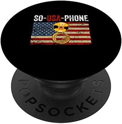 מכשיר נגן פליז פליז SO-USA פליז Sousaphone Popsocket