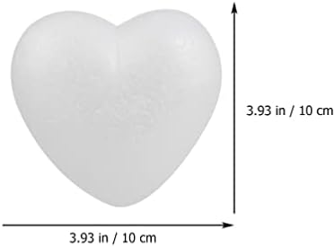 עיצוב חתונה של יארדווה 12 יחידות קצף מלאכה לבבות אהבה אהבה בצורת לב קצף לב לקצף DIY דוגמנות מלאכה פרחים סידור
