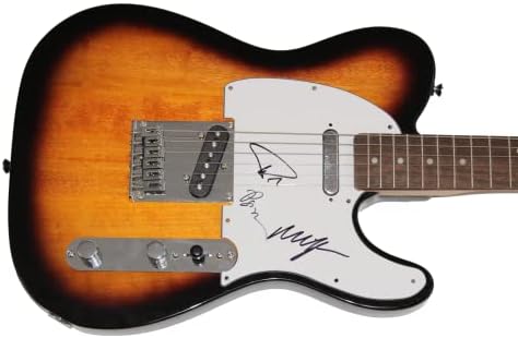 להקת פיש חתמה על חתימה בגודל מלא פנדר טלקסטר גיטרה חשמלית עם ג 'יימס ספנס אימות ג' יי. אס. איי. קוא - חתום על