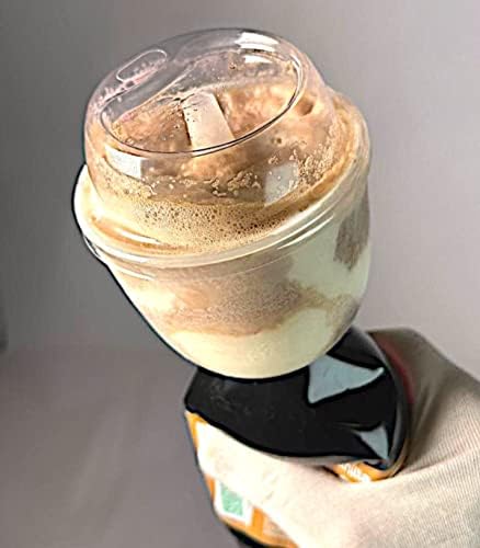 גביע פיז על-את-ללכת גלידה לצוף-מתאים פלסטיק & מגבר; זכוכית סודה או לשתות בקבוקים-דליפת הוכחה אביזרים, חותם חזק-לשימוש