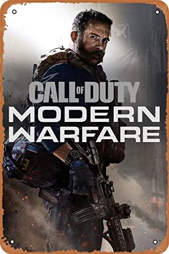 Call of Duty משחק לוחמה מודרני פוסטר משחק וידאו