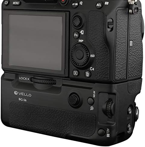 Vello BG-S6 אחיזת סוללה למצלמות סדרת Sony A9 ו- A7 III