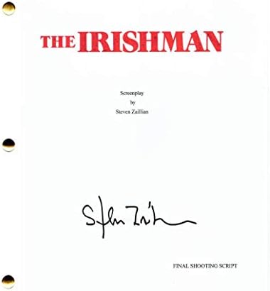 סטיבן זאיליאן חתם על חתימה על תסריט הסרט המלא של האירי - אל פאצ'ינו