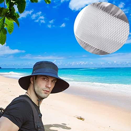 Jtjfit 2 חתיכות בגברים כובע דיג דלי כובע שמש כובע טיולים עם הגנה על UV לקמפינג גינון בחוף