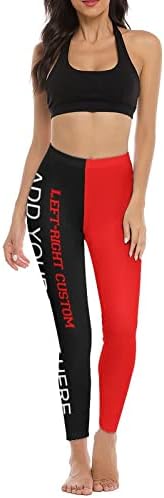 מותאם אישית יוגה מכנסיים-עיצוב חותלות לנשים עם טקסט / לוגו/תמונה גבוהה מותן מכנסיים למתוח רך חידוש מותאם