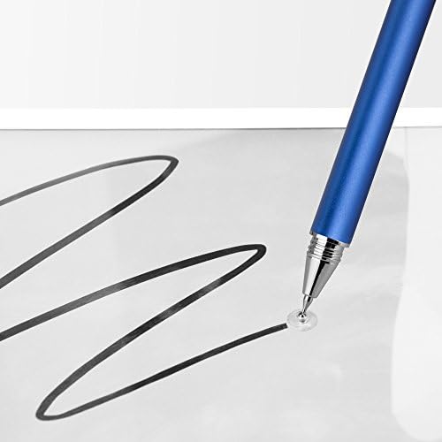 עט חרט בוקס גלוס תואם לברנט 79 - Finetouch Capacitive Stylus, עט חרט סופר מדויק לברנט 79 - כחול ירח
