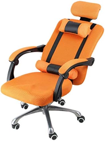 פשטות יצירתית כיסא מנוחה נוח, כיסא משרדי מתכוונן משענת גב גבוהה לחדרי ספרים חדר ישיבות משרדים כיסא מחשב כורסה רב-תפקודית,