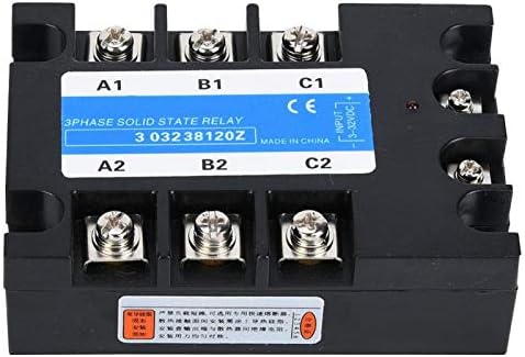 ממסר מצב מוצק בן שלושה פאזות, 3-322VDC קלט DC-AC ממסר ציוד חשמלי, עבור ציוד ממשק היקפי למחשב, מכונות CNC