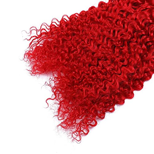 ברזילאי אומברה קינקי מתולתל חבילות אדום שיער טבעי לארוג 3 חבילות 20 22 24 אינץ 2 טון רטוב וגלי חבילות בתולה מתולתל שיער