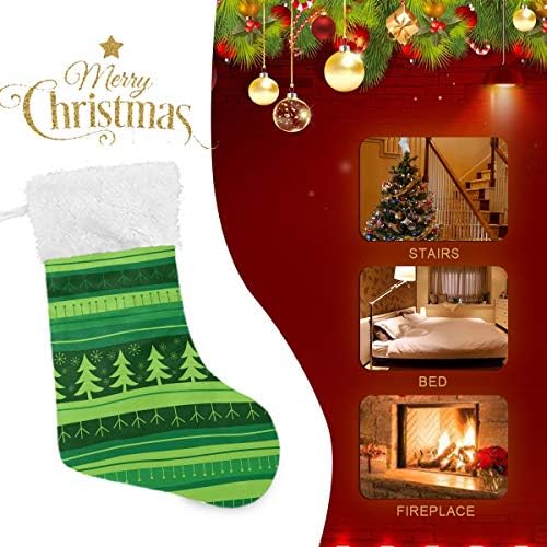עץ חג המולד של Pimilagu גרבי חג המולד 1 חבילה 17.7 , גרביים תלויים לקישוט חג המולד