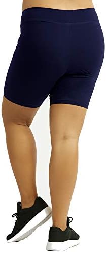 פופולרי אופני מכנסיים קצרים נשים בתוספת גודל - רך כותנה אופנוען מכנסיים קצרים. חדר כושר נהדר, אימון, ריצה, מכנסי יוגה