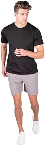 3 מארז גברים של מכנסיים קצרים אימון מכנסיים קצרים לגברים יבש כושר פעיל מכנסי ריצה לגברים עם כיסים