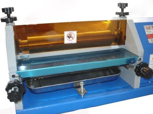 מכונת הדבקה אוטומטית ציפוי דבק מתאים לעור נייר 27 סמ 220 וולט