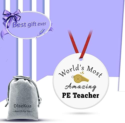 חינוך גופני קישוט מתנה לקישוט קרמיקה מתנות מורים PE מתנות לנשים גברים סוף השנה מתנות להערכת יום הולדת מתנות למורה PE