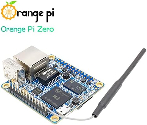 כתום Pi Zero 512MB H3+מקרה לבן+אספקת חשמל OTG, מחשב לוח יחיד בקוד פתוח, הפעל אנדרואיד 4.4, אובונטו, תמונת דביאן