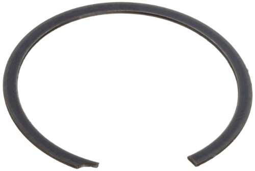 טבעת תמך פנימית סטנדרטית, ספירלה, פלדת פחמן 1070-1090, גימור רגיל, קוטר נשא 3/8, 0.015 עבה, תוצרת ארה ב