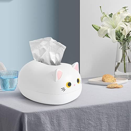 קישוט קלרינט שולחן עבודה שולחן עבודה חתול חמוד בסגנון נייר נייר קופסת ארוחת צהריים קופסת נייר קופסת נייר נייר מכולה שולחן
