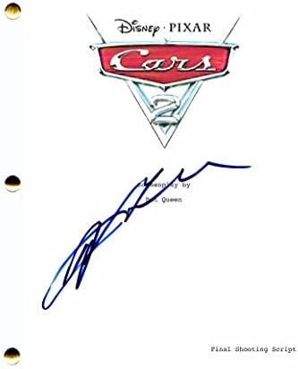 ג'ף גורדון חתם על מכוניות חתימה 2 תסריט סרט מלא - NASCAR, דיסני, אוון ווילסון, לארי הכבלים, מייקל קיין, ג'ון טורטורו,